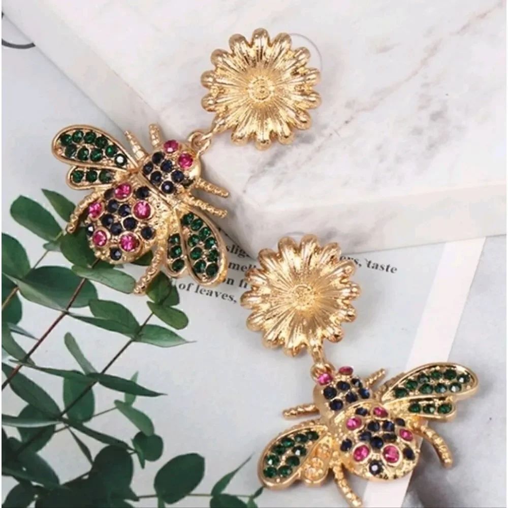 3 for $26 - Buggin Out Gold Earrings